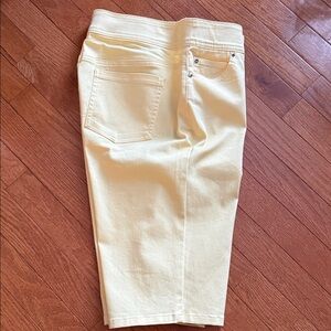 Kim Rogers Lemon Yellow Women's Bermuda Shorts